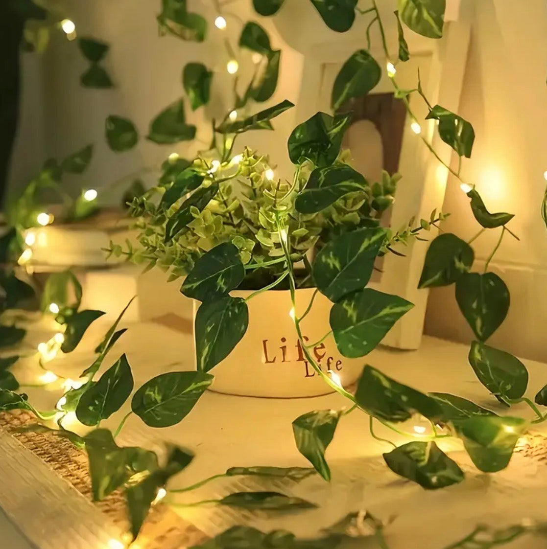 LED-es szobadekoráció